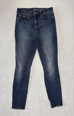 Gap 1969 High Rise Skinny Jeans Womens 2/26A Blue Medium Wash Stretch Denim